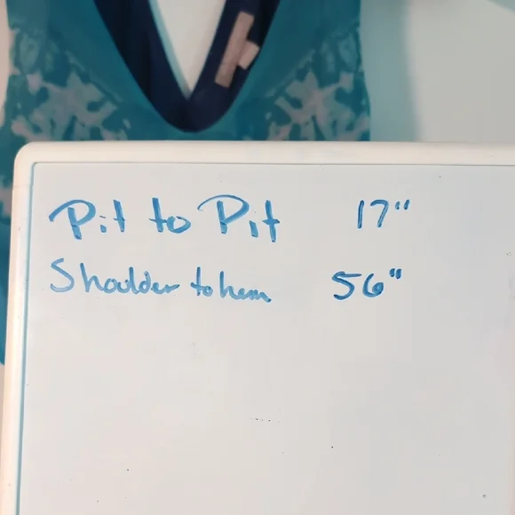 Banana Republic Blue Sleeveless Halter Maxi Dress - Picture 4 of 5